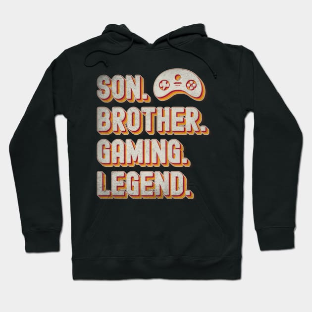 Son Brother Gaming Funny Video Games Lovers Hoodie by ARTBYHM